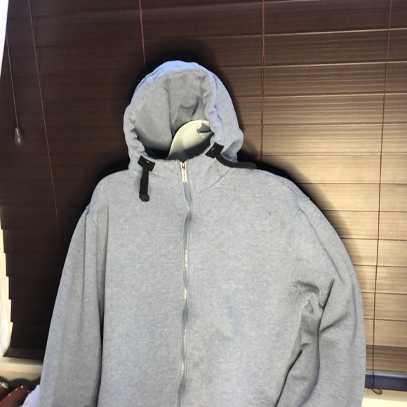 Light Blue Men’s Jean Pascal Long Sleeves Hoodie size 2XL - Picture 2 of 5